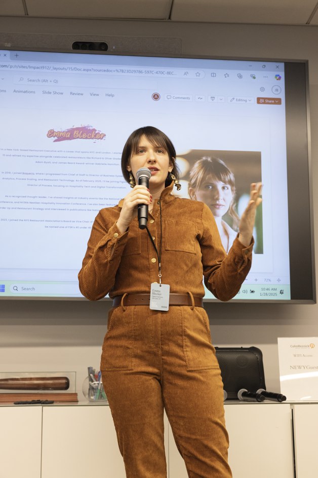 Speaking on a panel